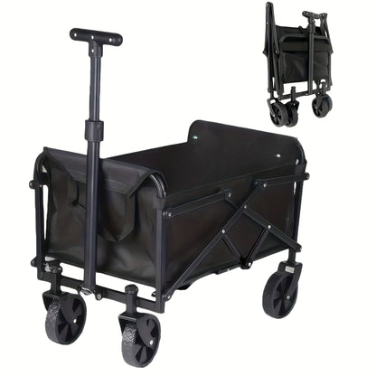 All-Terrain Heavy Duty Folding Cart – 220/450/680 lbs Capacity | Outdoor, Garden, Shopping & Camping Utility Wagon