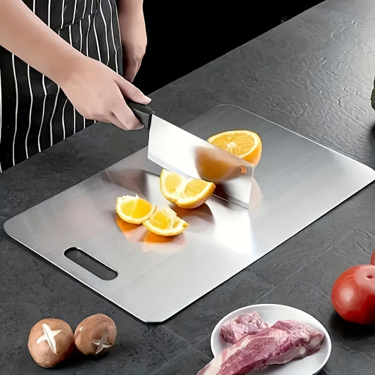 3‑Piece Premium Stainless Steel Cutting Board Set