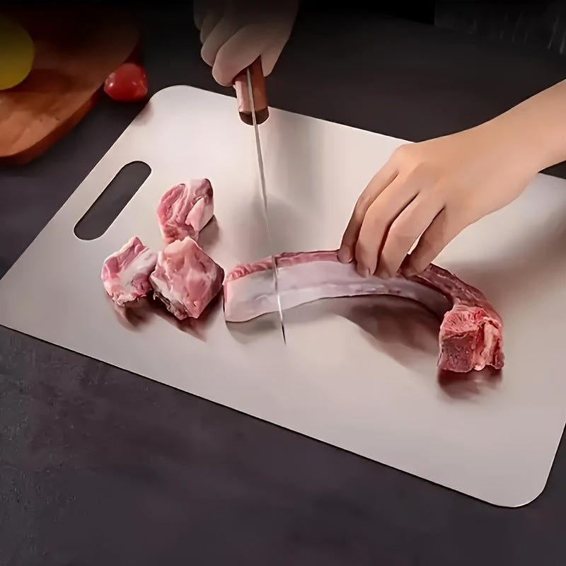 3‑Piece Premium Stainless Steel Cutting Board Set